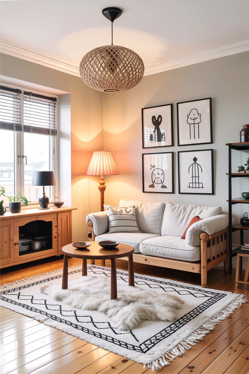 Scandinavian living room - 30 condo living room ideas