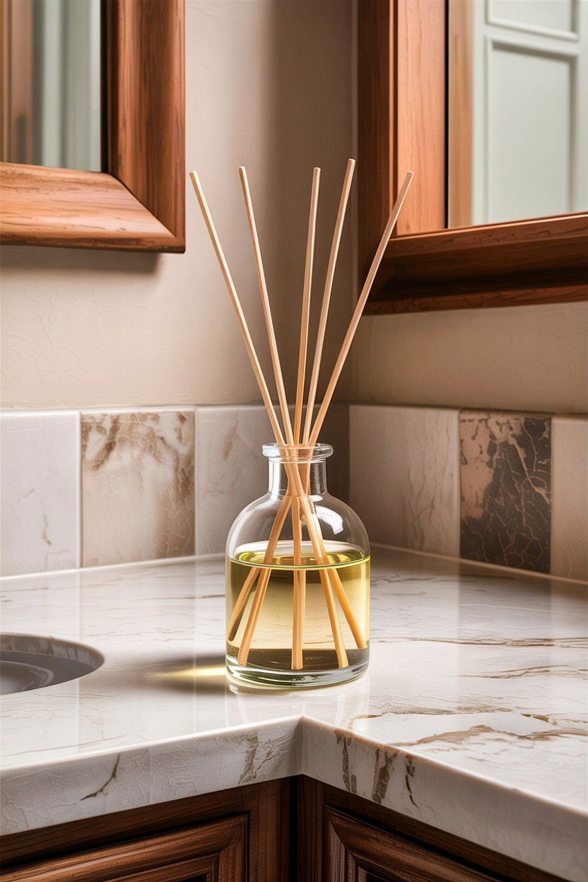 Scented Reed Diffuser - 30 bathroom conversation starter ideas