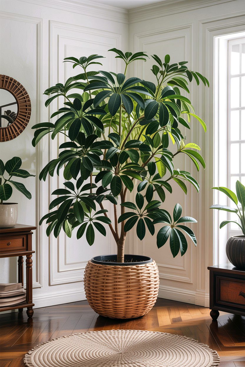 Schefflera Arboricola - 30 living room air purifying plants
