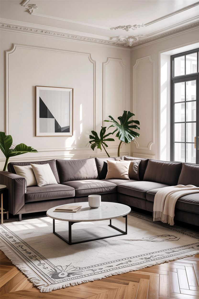 Sectional Sofa - 30 living room enhancement ideas