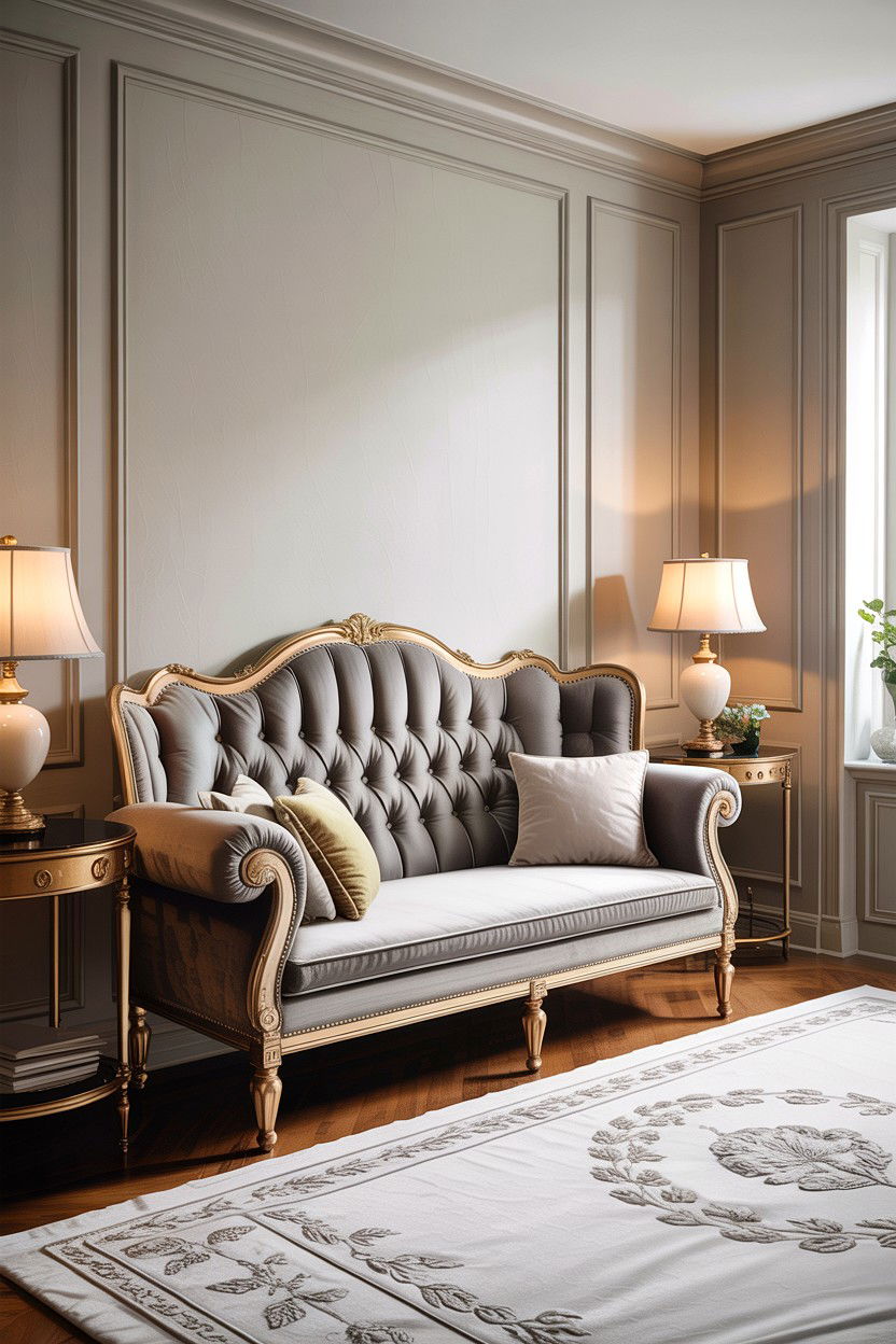 Settee Style Bench - 30 bedroom benches