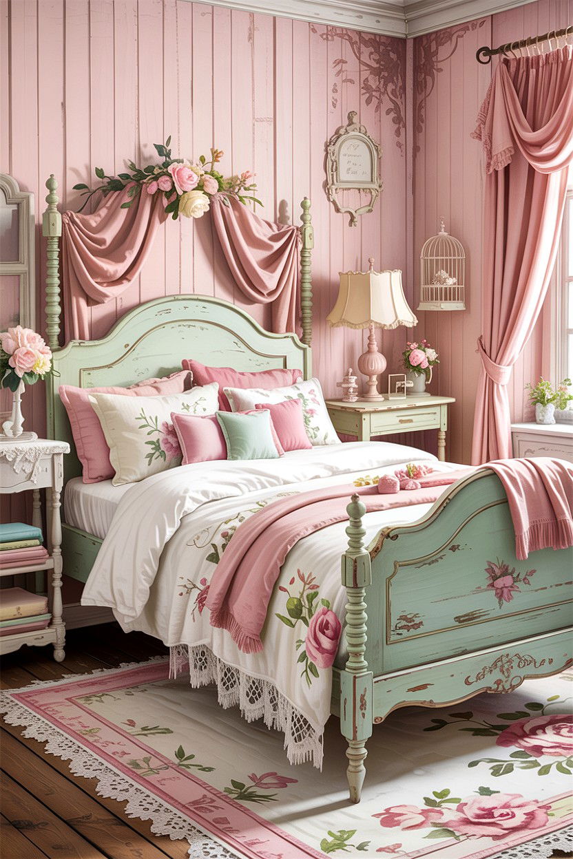 Shabby Chic Bedroom - 30 bedroom designs