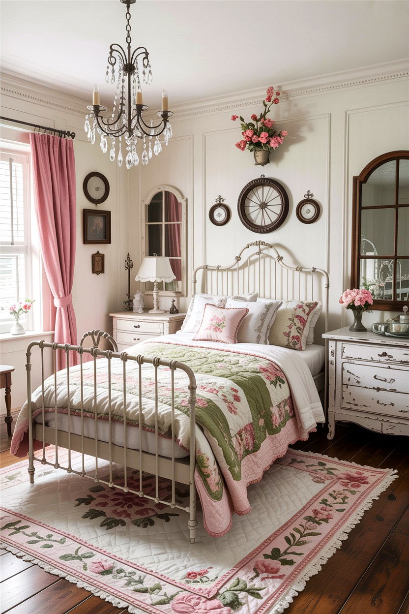 Shabby Chic Bedroom - 30 antique bedroom ideas