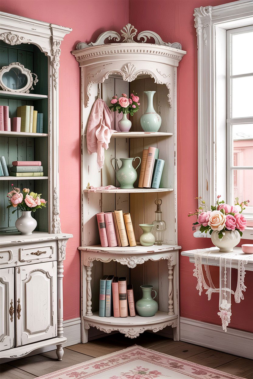 30 Smart Living Room Corner Shelf Ideas for Storage