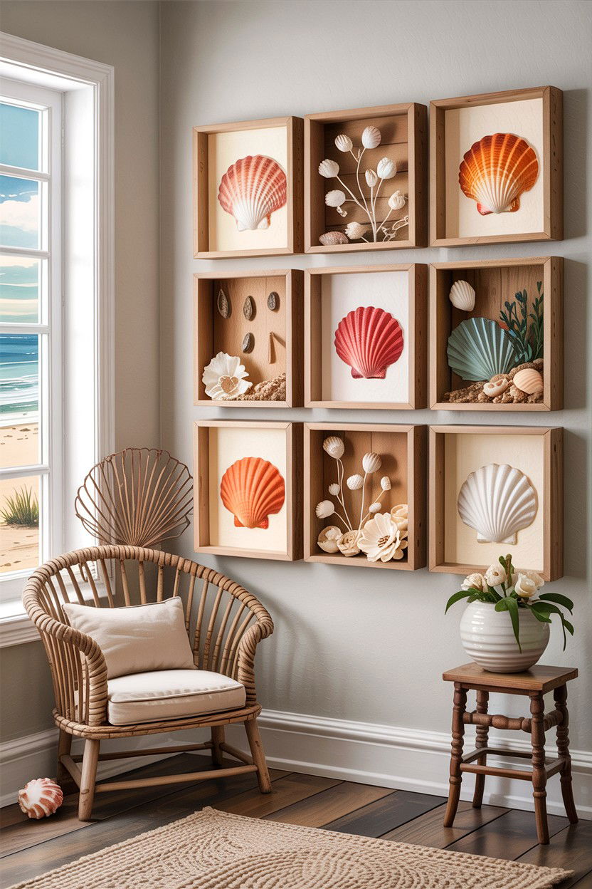 Shadow Box Frame - 30 bedroom collection display ideas