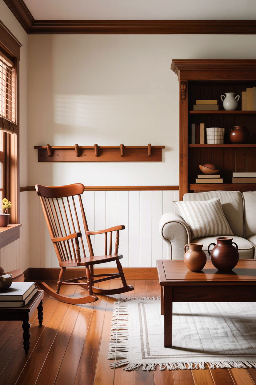 Shaker Style Living Room - 30 New England living room ideas