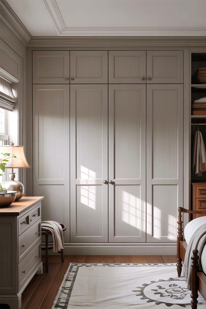 Shaker Style Wardrobe - 30 bedroom wardrobes