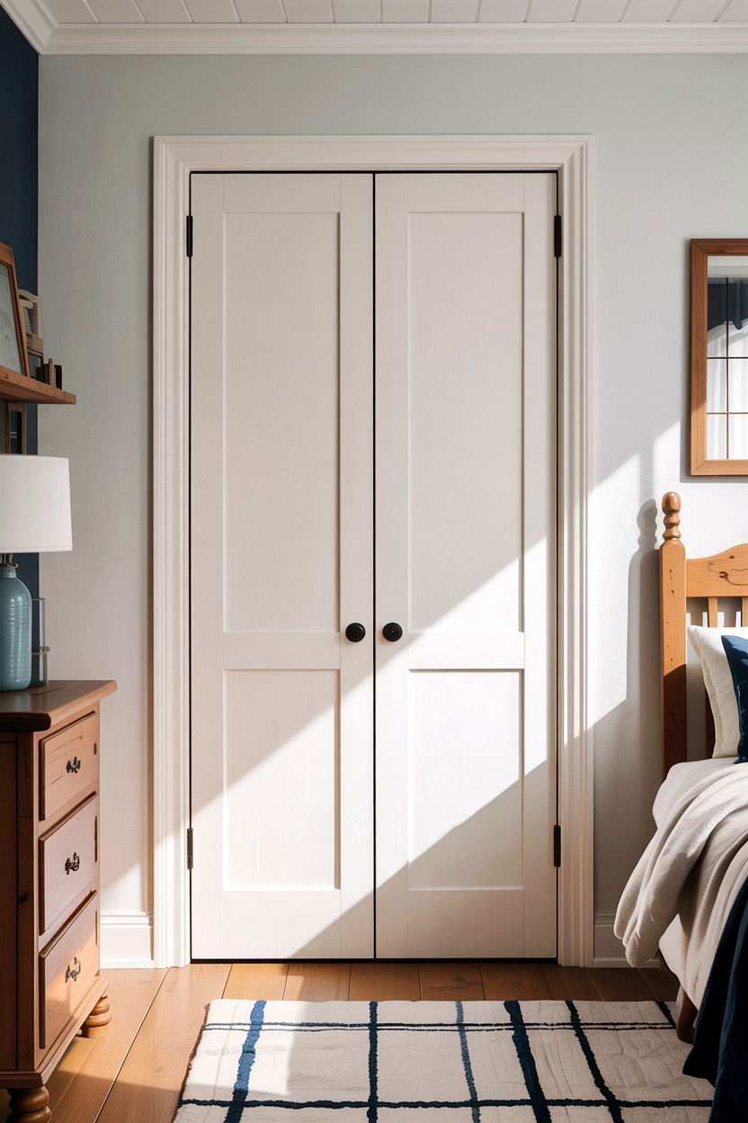 Shaker style bifold doors - 30 bedroom bifold doors