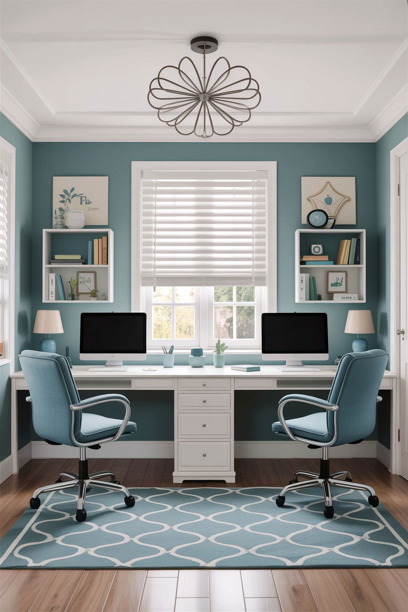 Shared Bedroom Office - 30 bedroom home office ideas