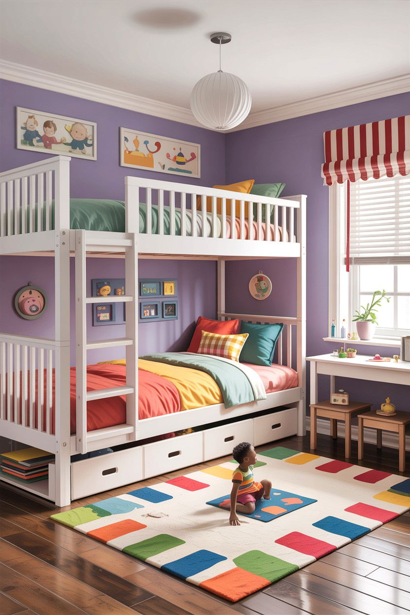 Shared Kids Bedroom - 30 condo bedroom ideas