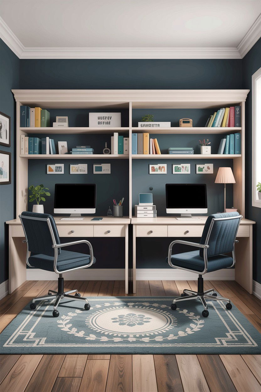 Shared bedroom office - 30 bedroom workspace ideas