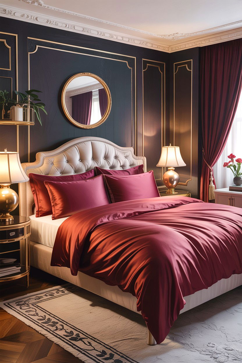 Silk Bedding Bedroom - 30 Turkish bedroom ideas