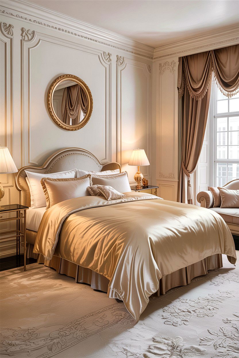 Silk Satin Coverlet - 30 bedroom coverlets