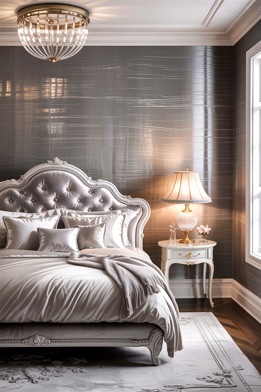 Silk Texture Wallpaper - 30 bedroom textured wallpapers