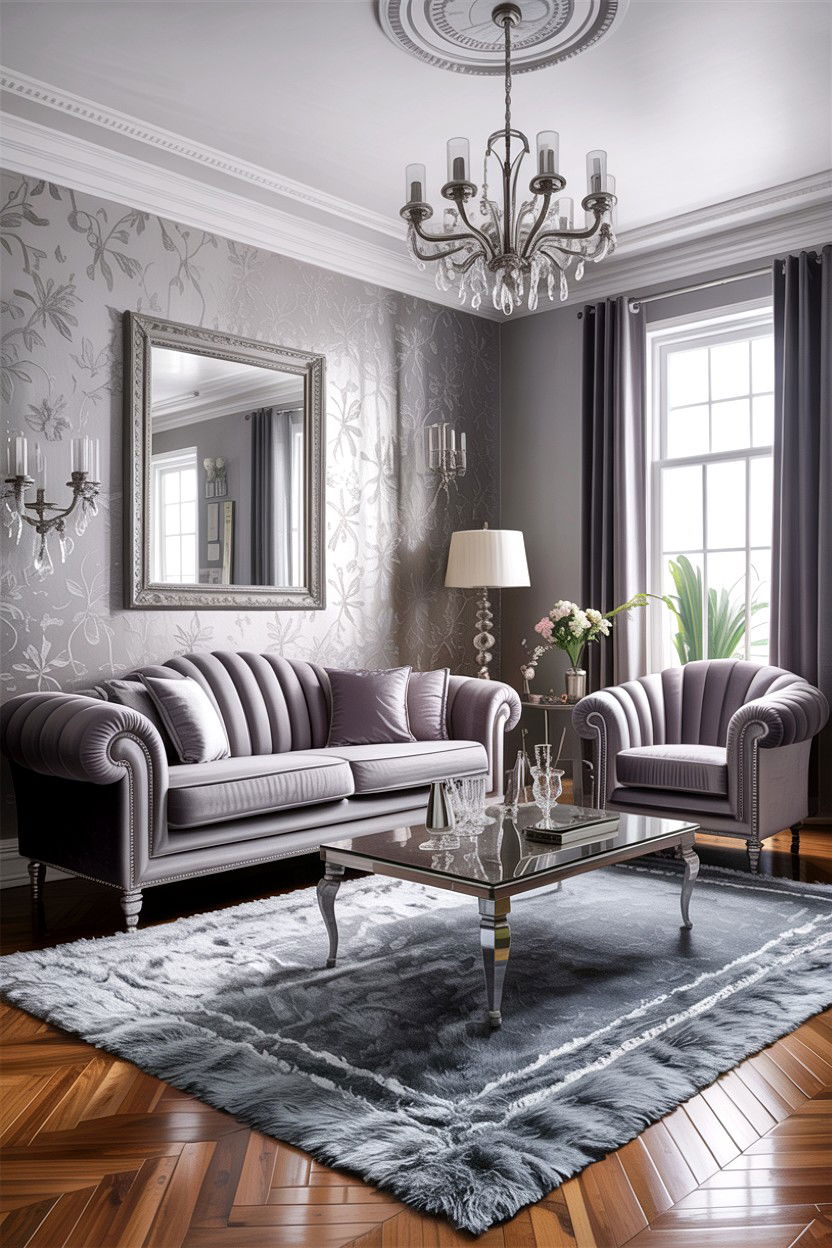 30 Modern All Gray Living Room Ideas for Sleek Design