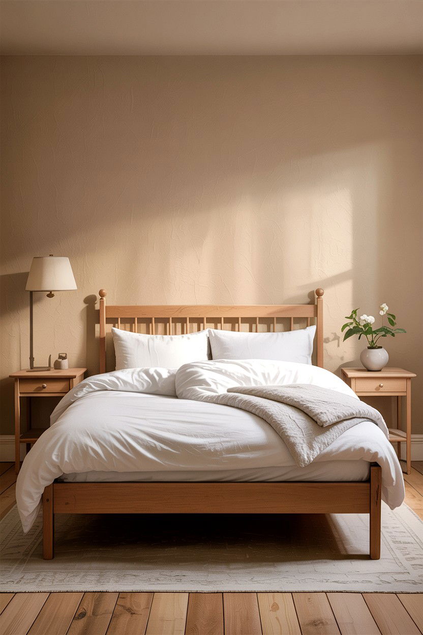 Simple Beige Bedroom - 30 warm beige bedroom ideas