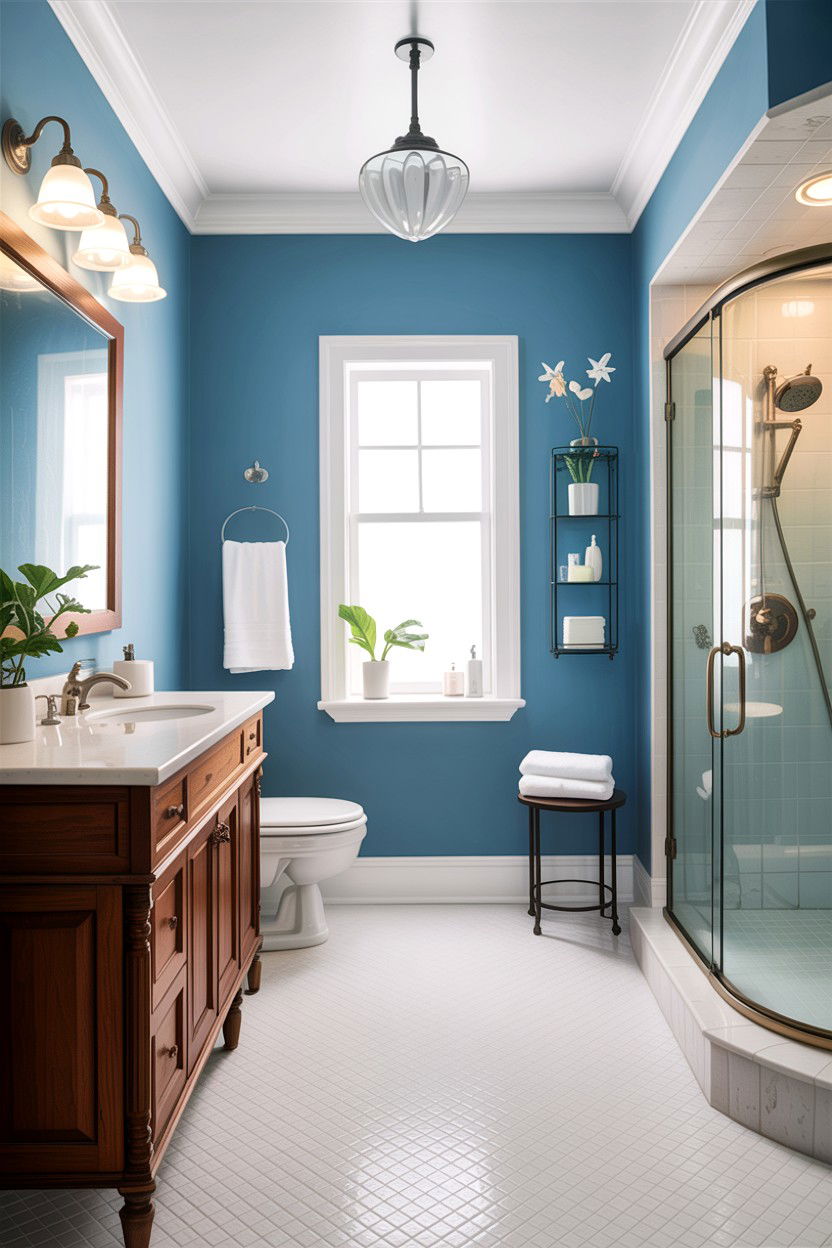 Sky Blue Bathroom Paint - 30 light blue bathroom ideas