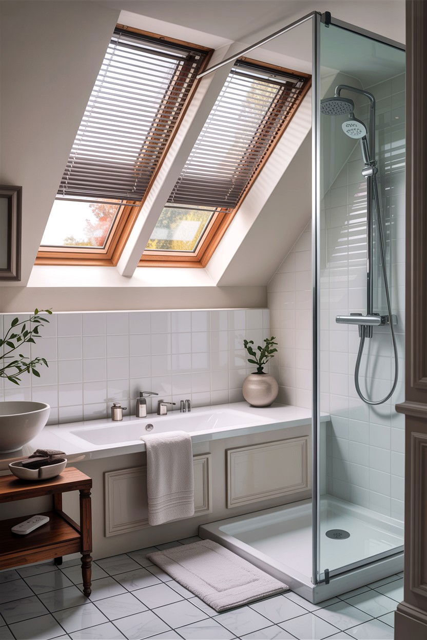 Skylight Blinds - 30 bathroom blinds ideas