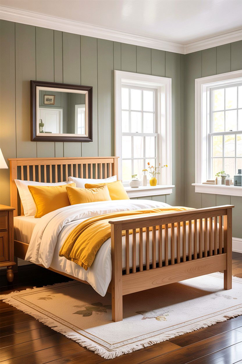 Slat Panel Bed - 30 bedroom panel beds