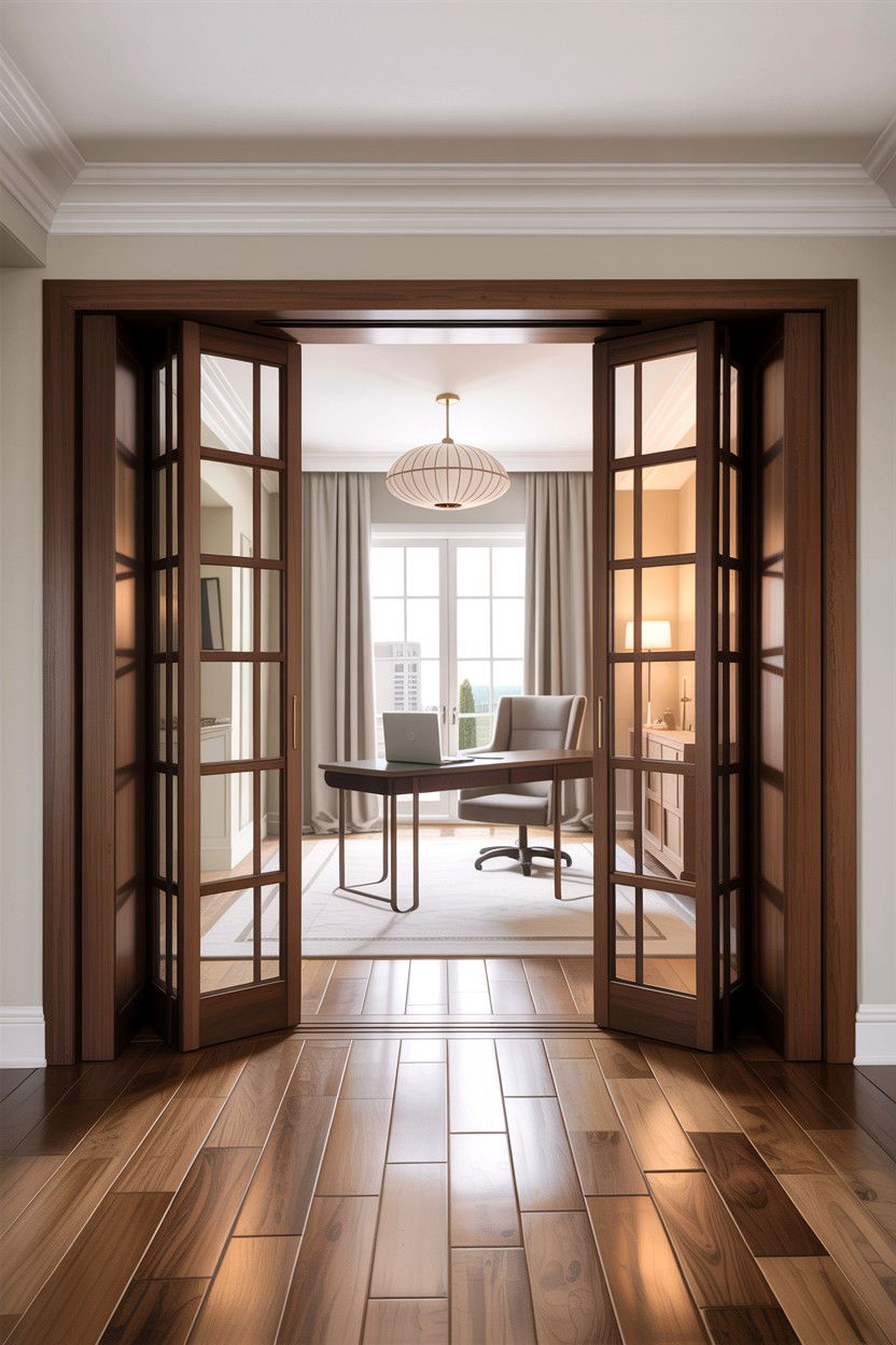 Sliding folding room divider - 30 bedroom bifold doors