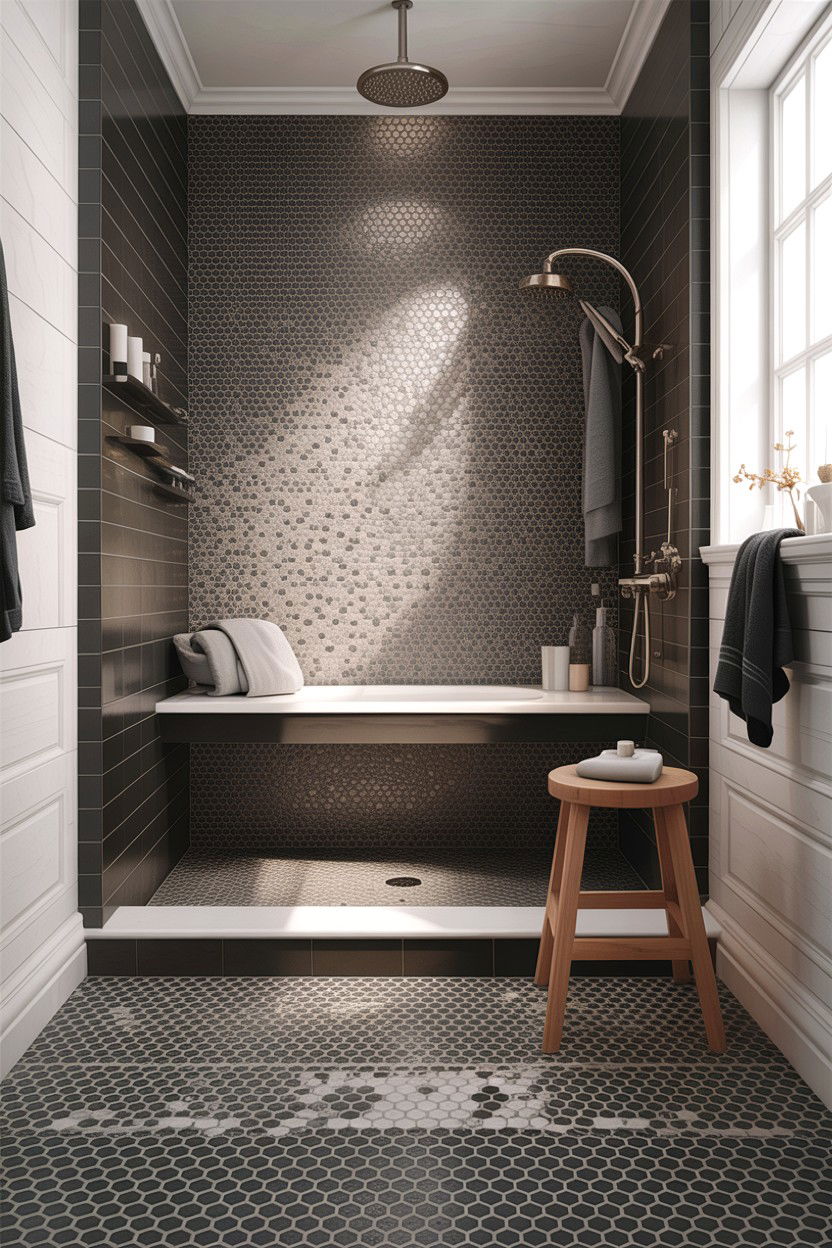 Slip resistant flooring - 30 bathroom design rules