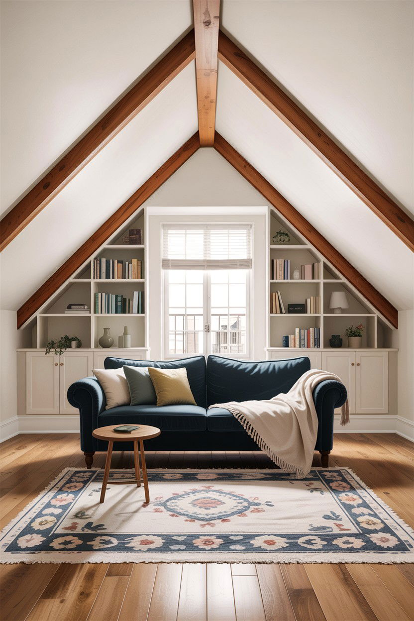 30 Unique Attic Living Room Ideas for Your Loft Space