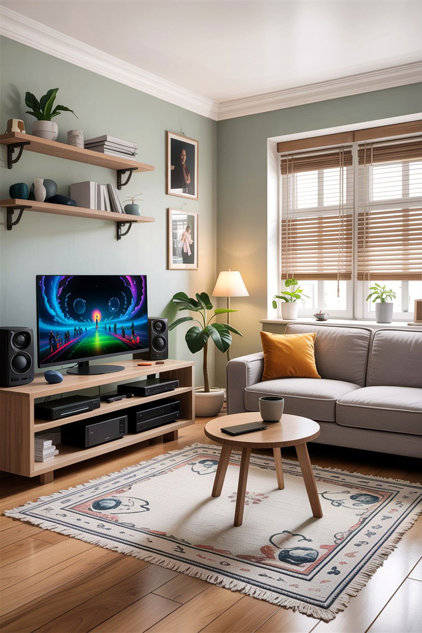 Small Apartment Gaming Living Room - 30 gaming living room ideas