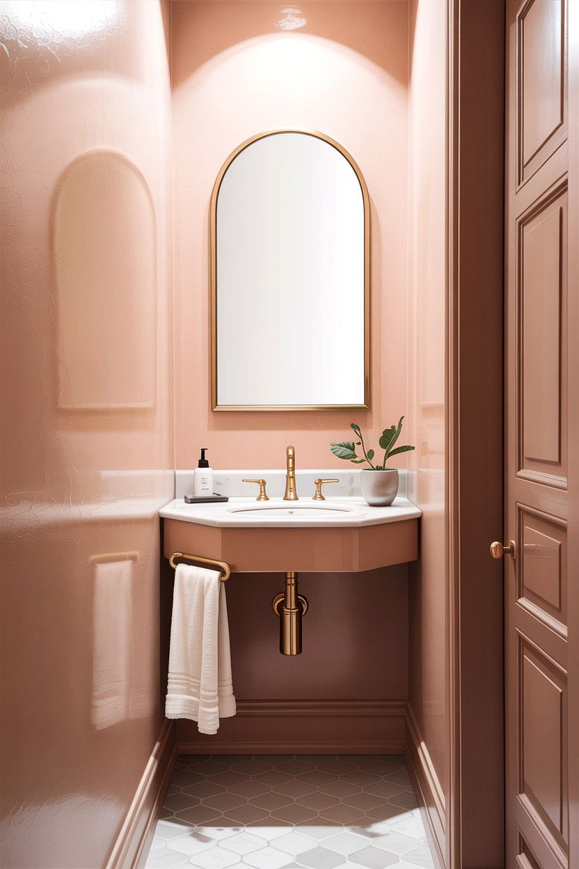 Small Arched Bathroom Mirror - 30 arched bathroom mirror ideas