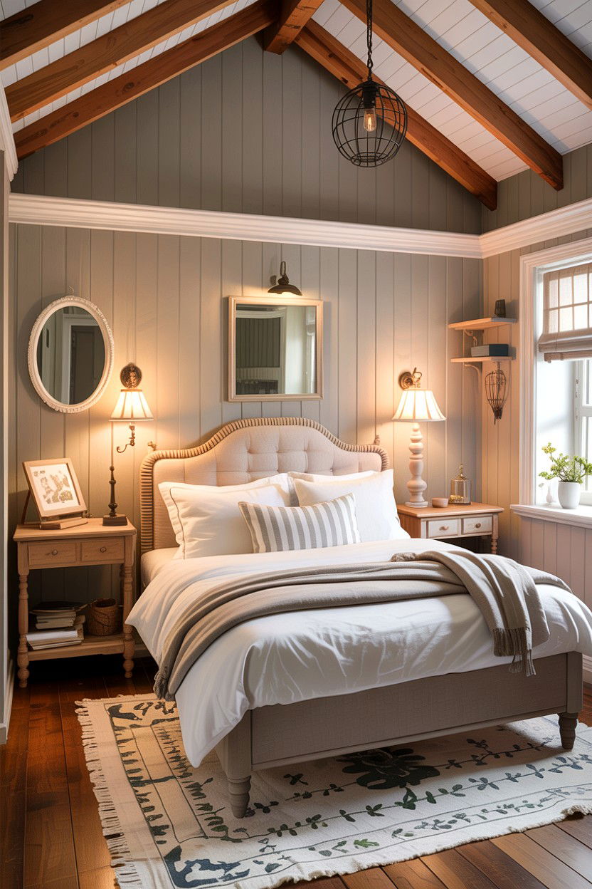 Small Bedroom - 30 cottage bedroom ideas