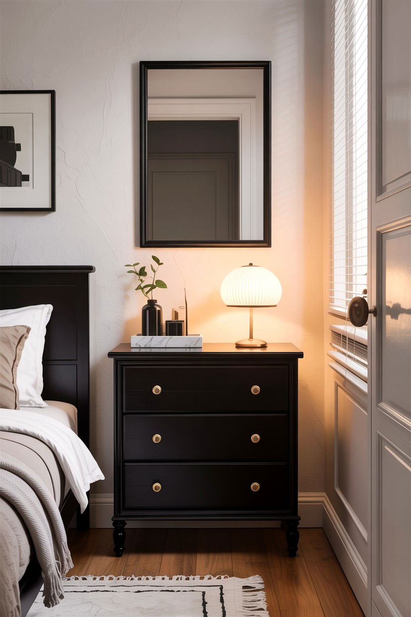 Small Black Dresser - 30 bedroom black dressers