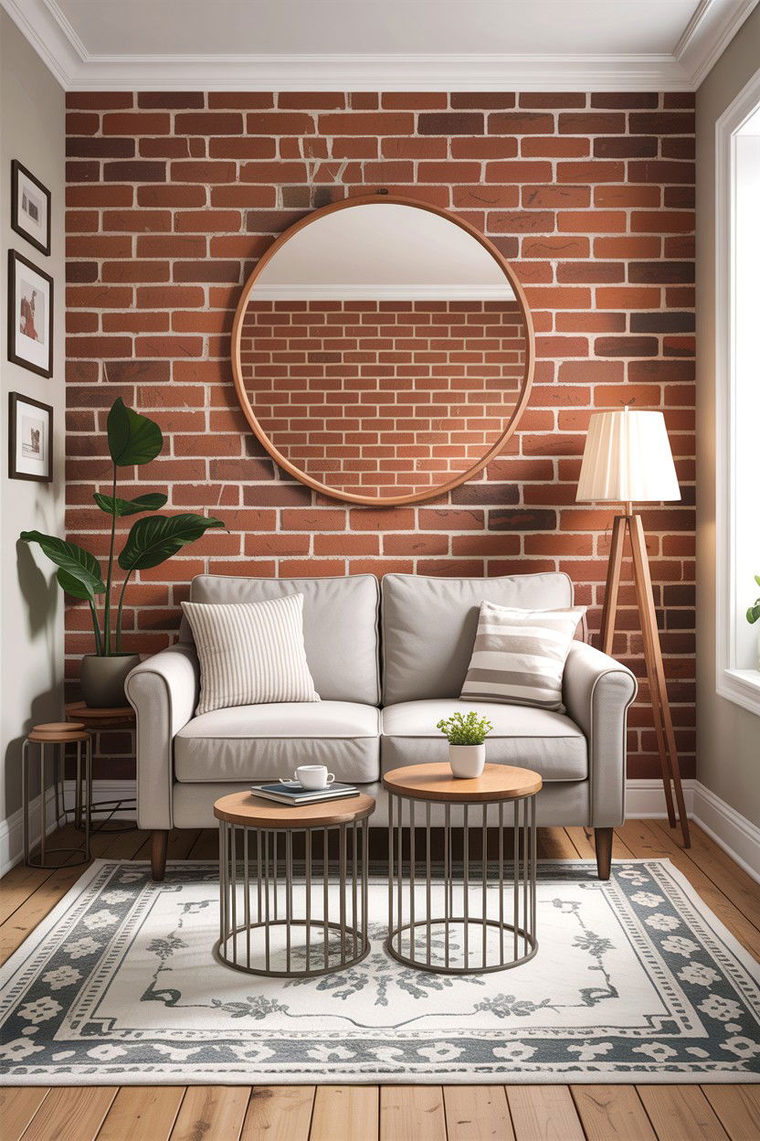 Small Brick Living Room - 30 exposed brick living room ideas