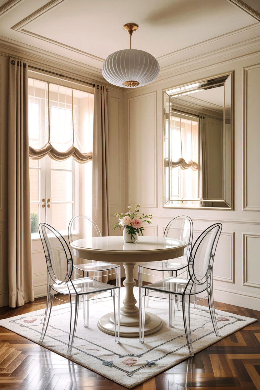 Small Cream Dining Room - 30 warm cream dining room ideas