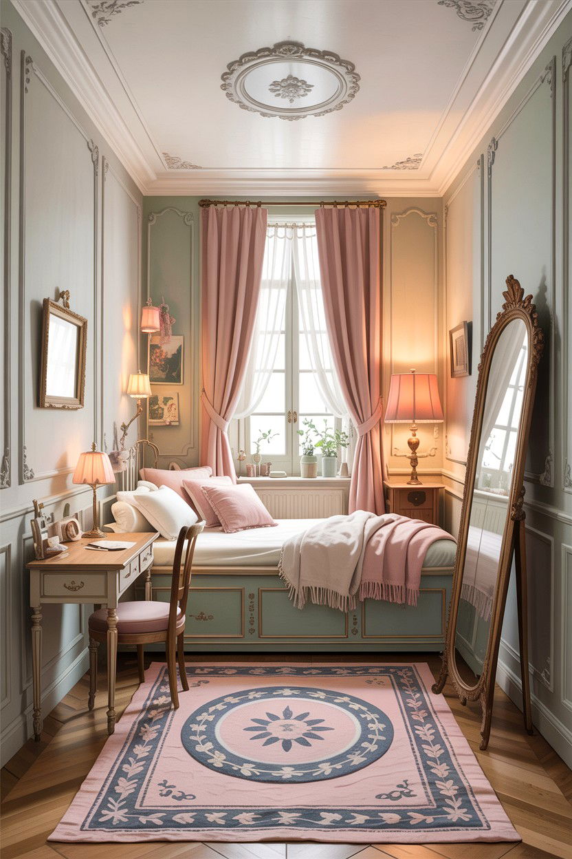 Small French Bedroom - 30 French bedroom ideas