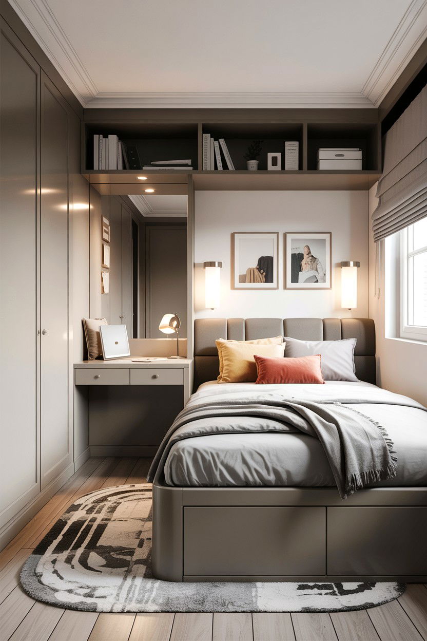 Small Studio Bedroom - 30 bedroom inspiration ideas