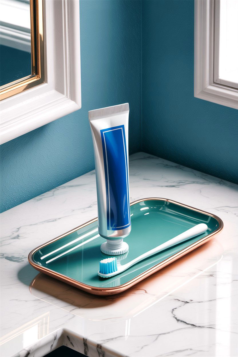 Small Toothpaste Tube - 30 guest bathroom essentials