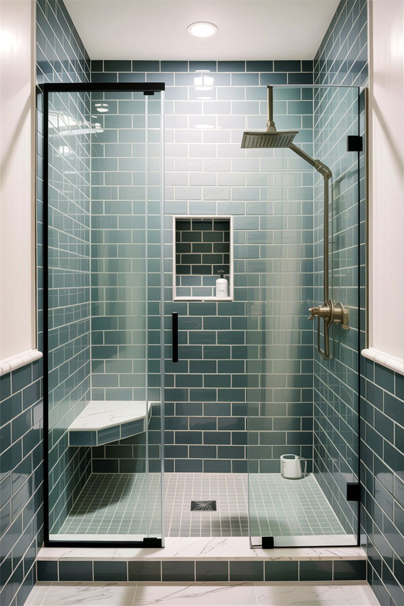 Small Walk In Shower - 30 HGTV bathroom ideas