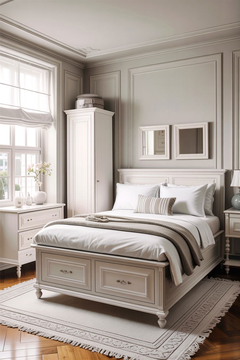 Small White Bedroom - 30 bedroom white furniture ideas