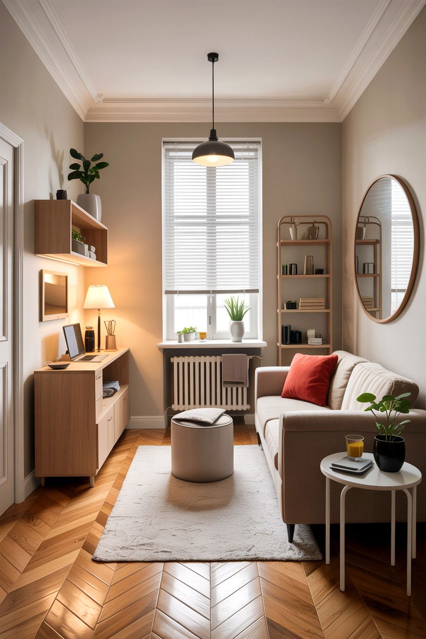 Small apartment functional layout - 30 Finnish living room ideas