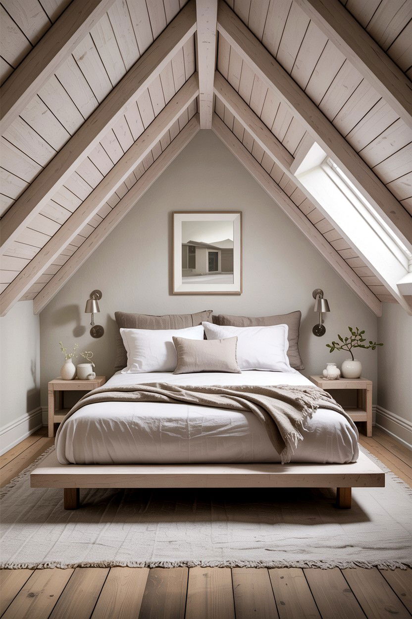Small attic bedroom - 30 attic bedroom ideas