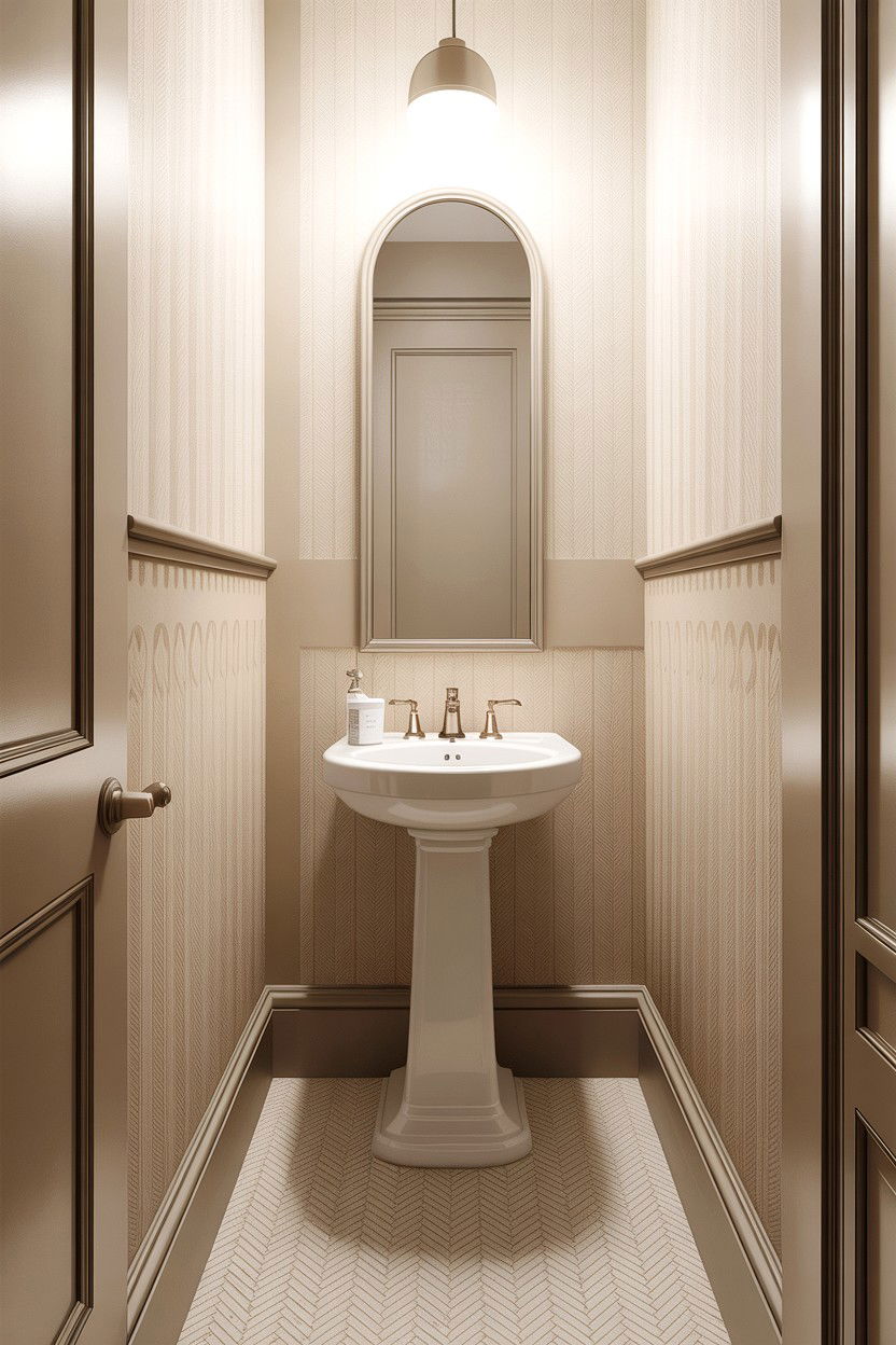 Small bathroom basketweave floor - 30 basketweave pattern bathroom ideas