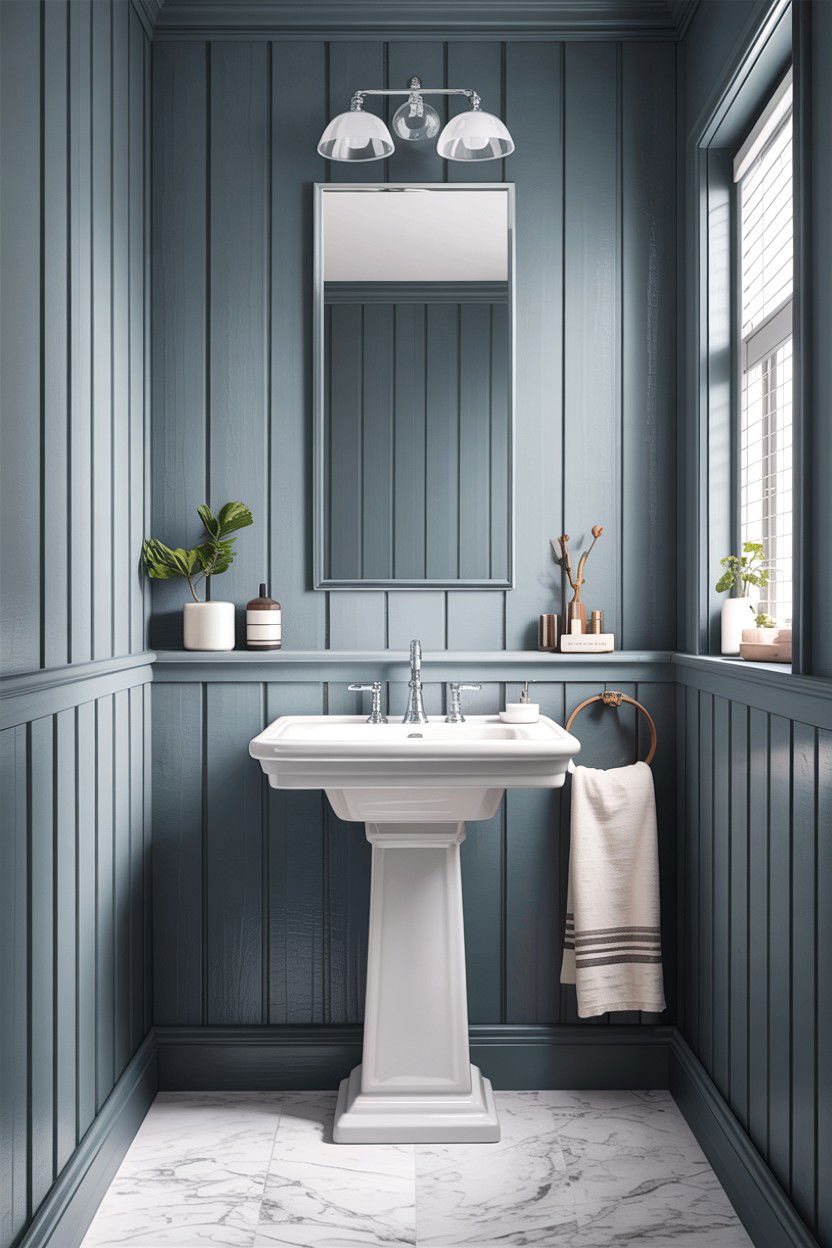 Small bathroom board and batten - 30 bathroom board and batten ideas