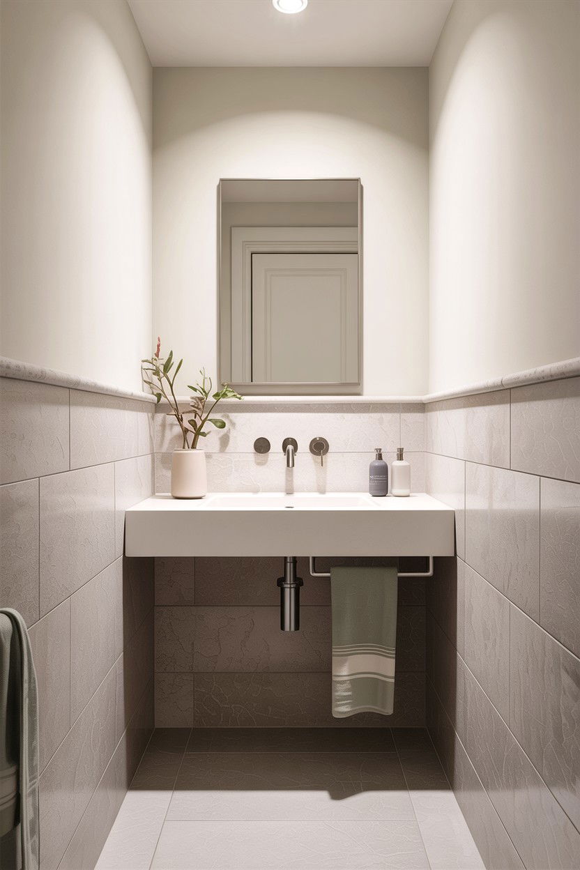 Small bathroom color - 30 bathroom design rules