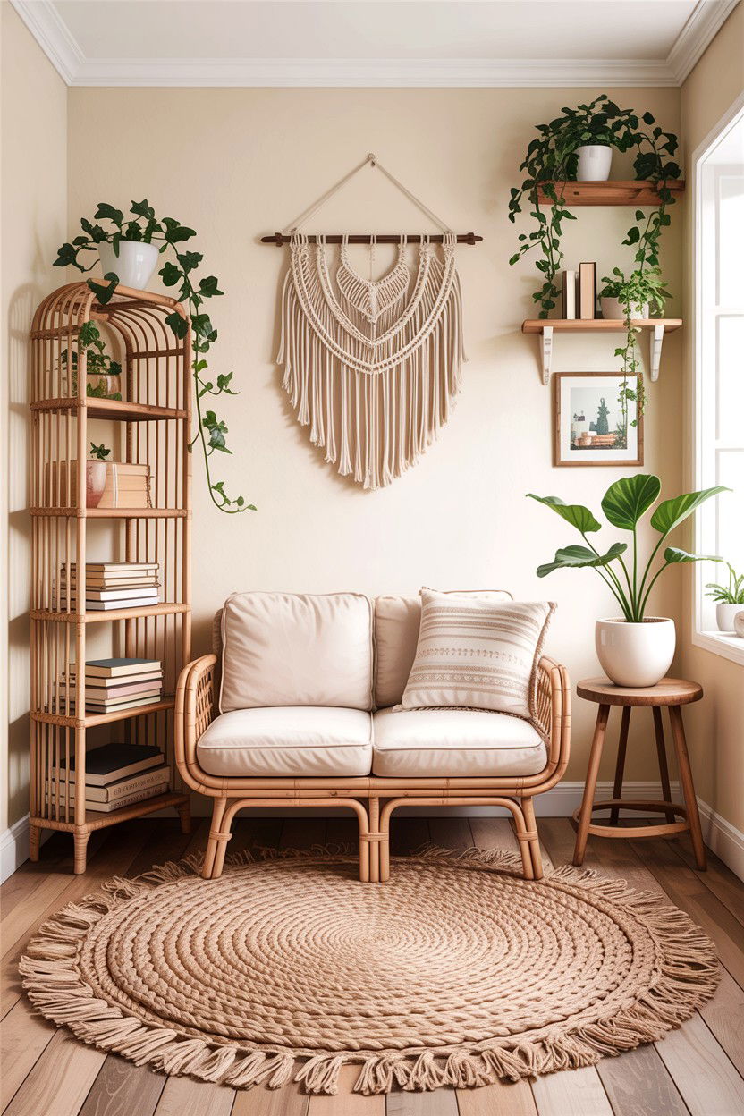 Small bohemian living room - 30 bohemian living room ideas