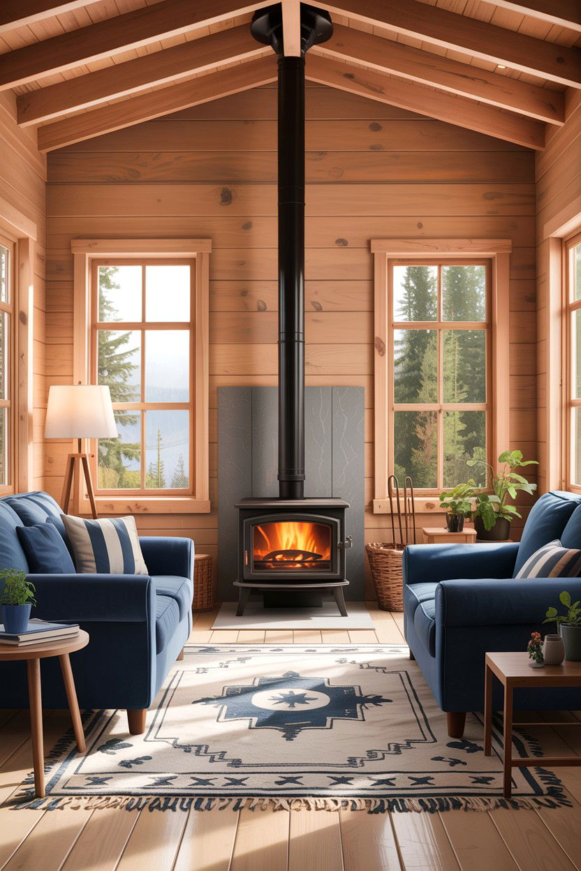 Small cabin living room layout - 30 cabin living room ideas