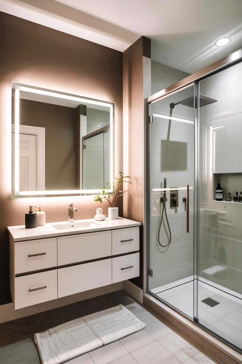 Small master bathroom - 30 amazing bathroom ideas