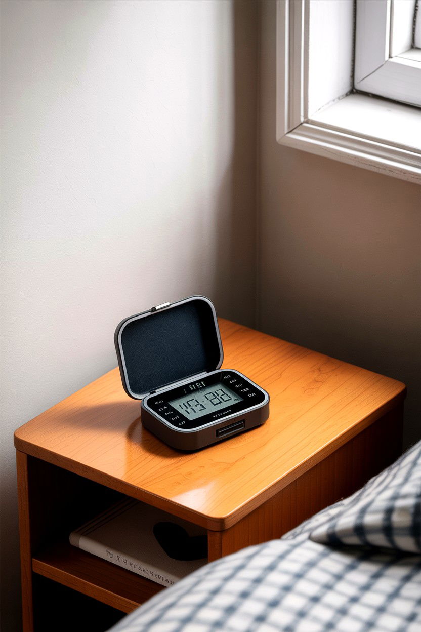 Small travel alarm clock - 30 bedroom clock ideas