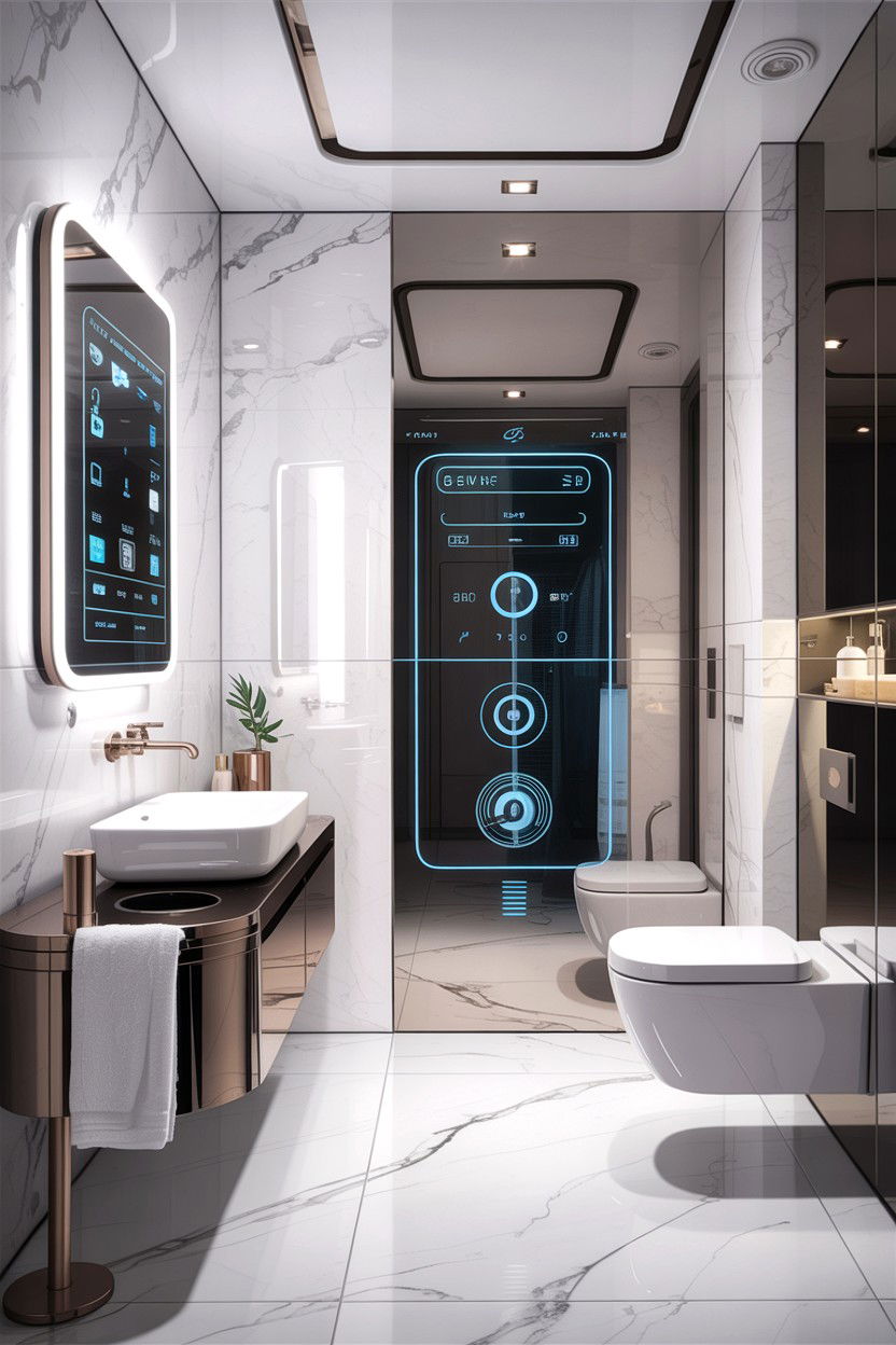 Smart Bathroom - 30 designer bathroom ideas