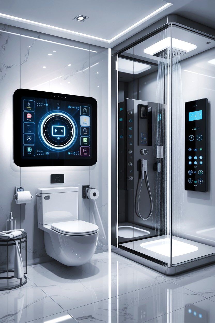 Smart Bathroom Technology - 30 jaw-dropping bathroom ideas