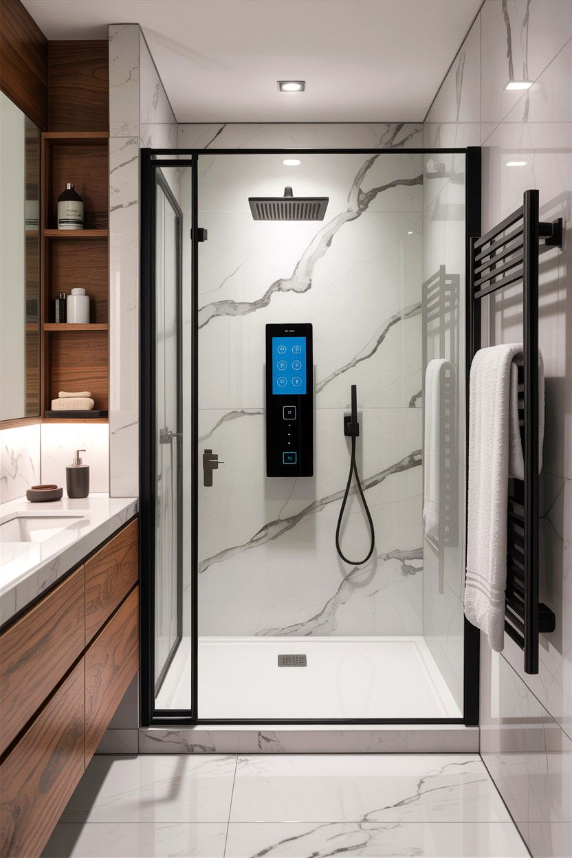 Smart Bathroom Technology - 30 spacious bathroom ideas