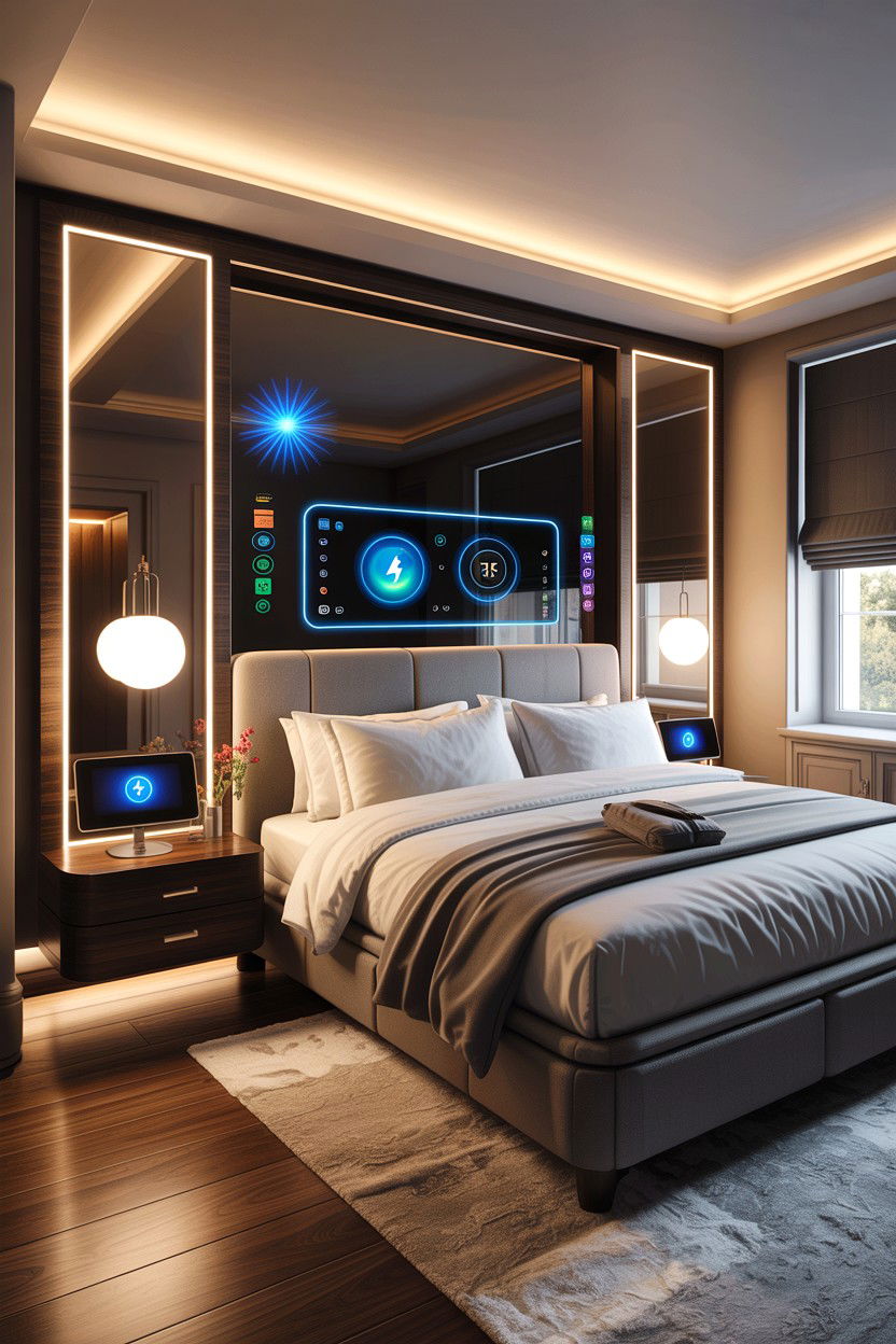 Smart Bedroom - 30 bedroom enhancement ideas